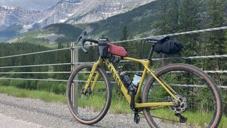A bike ride by the G7 security cordon