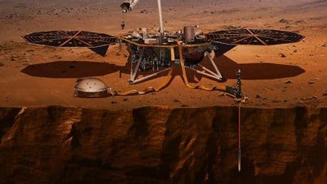 Une mystérieuse graine solide au cœur de Mars