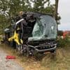 Ziel: Braunschweig: Reisebus mit Senioren kommt von Straße ab - sechs Verletzte