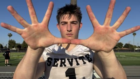 Servite High's Luke Sorensen is a 'Swiss Army Knife' of tight ends