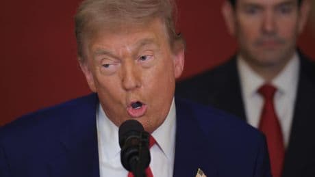 Contradicting his administration's remarks, Trump seems to condone regime change in Iran