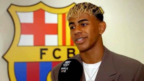 Lamine: "Estoy muy agradecido al Barça; haré mi camino con el 10"