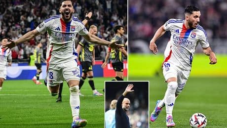 Man City 'make Rayan Cherki swoop a priority and will submit bid next week' as they look to stave off interest in bargain forward from Premier League rivals