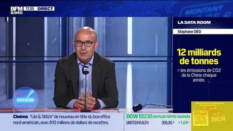 La Data Room : 12 milliards de tonnes = les émissions de CO2 de la Chine chaque année, soit presque 1/3 des émissions mondiales - 02/06
