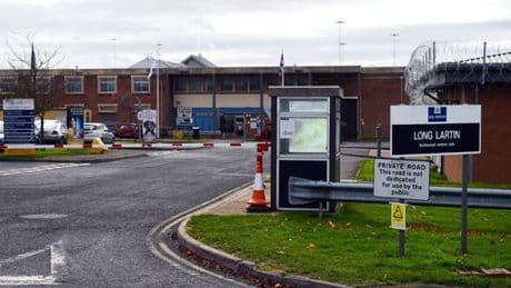 Prison officer stabbed as knife 'flown in by drone'