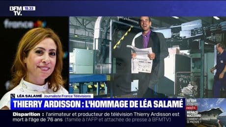"Ça a été un concepteur et un inventeur insensé", Léa Salamé rend hommage à Thierry Ardisson