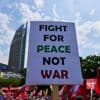 Hundreds protest in The Hague against NATO, days before the Dutch city hosts alliance summit