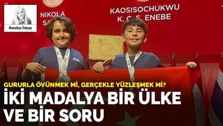 İki madalya bir ülke ve bir soru