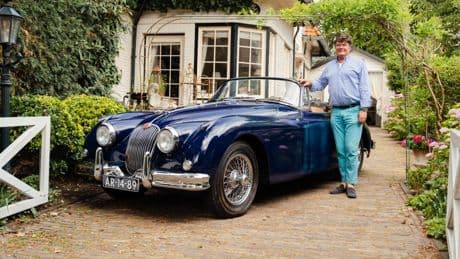 Huub moest kiezen tussen een teckel en een Jaguar. Ze kwamen er allebei