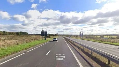 Teen dies after crash between e-scooter and ambulance on Ayrshire road