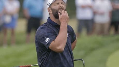 Rahm se desespera en los greenes de Oakmont y da un paso atrás en la pelea por el US Open