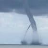 Watch: Twin waterspouts merge near Italian coastline