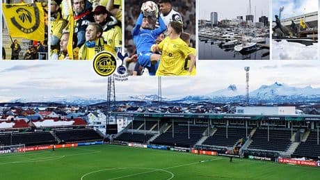 Tottenham's trip to the Arctic Circle: Why Spurs fear a giant-killing in town of 40,000 where fans are trading tickets for fish and reindeer meat