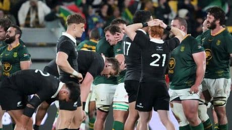Les All Blacks subissent la plus grosse défaite de leur histoire face à l’Afrique du Sud