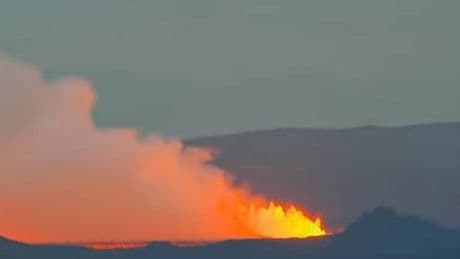 Tourists evacuated after Sundhnúkur volcano in Iceland erupts again