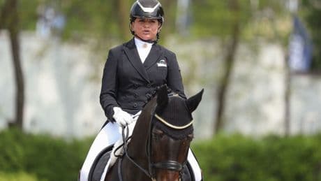 Pfingstreitturnier: Portugiese Moreira reitet erstmals in Wiesbaden zum Sieg