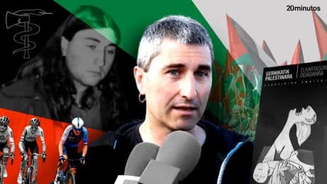 Perfil | Ibón Meñika: así es el líder de las protestas a favor de Palestina condenado por recaudar dinero para ETA