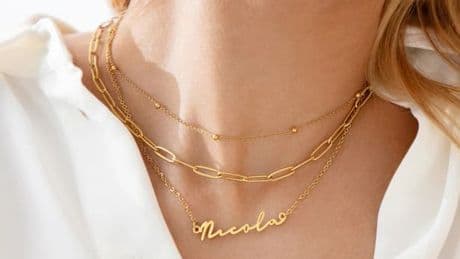 Abbott Lyon’s ‘delicate’ gold necklace looks just like Burberry for over £400 less