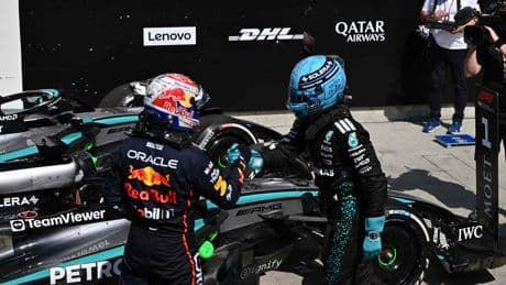 Red Bull beticht George Russell van onsportief gedrag, maar Mercedes-coureur behoudt overwinning in Canada