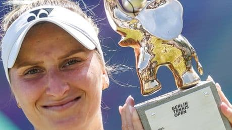 Aktuelles aus dem Tennis: Berlin-Siegerin Vondrousova springt um 91 Plätze