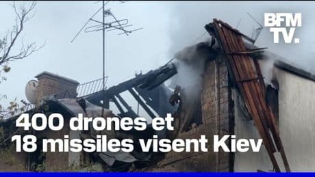 Ukraine: Kiev visée par une nouvelle attaque d'ampleur lancée par la Russie