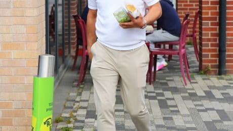 Humble Liverpool boss Arne Slot grabs a sandwich at Asda and looks relaxed ahead of Tottenham clash