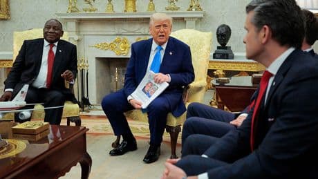 The Long History of the U.S. Backing White South Africans