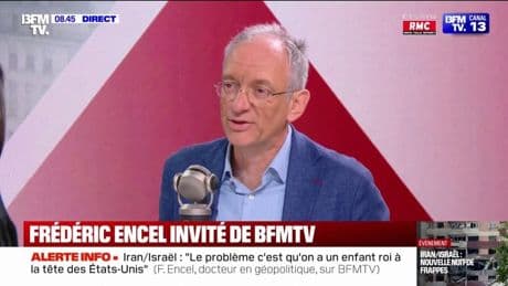 Frédéric Encel (géopolitologue): "Les Américains ne vont pas cesser de soutenir Israël, et certainement pas face à l'Iran"