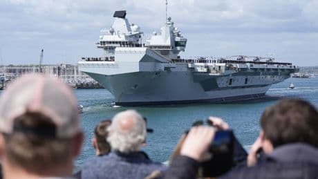 Starmer: Aircraft carrier voyage to Indo-Pacific ‘clear message of strength’