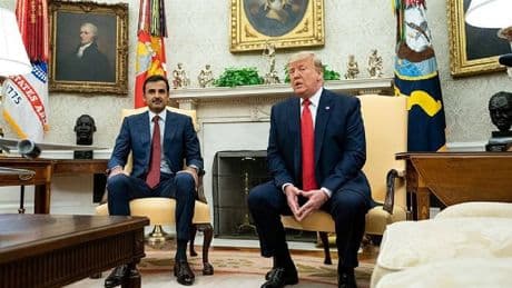 Trump, Prens Selman ve Al Sani'yle İsrail'in İran saldırısını görüştü