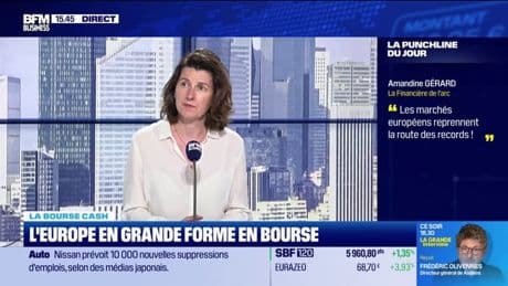 L'Europe en grande forme en bourse