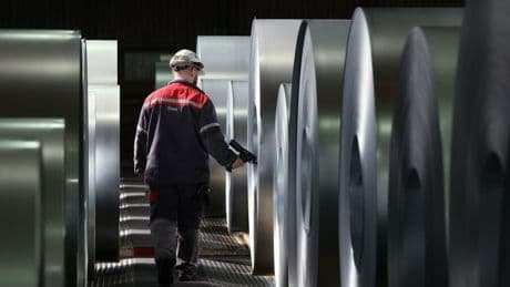 Stahlindustrie: Thyssen-Krupp Steel und IG Metall streben Tarifvertrag an