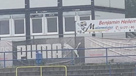 Was es damit auf sich hat - Geheimnisvoller Containerbau im Stadion von Lok Leipzig