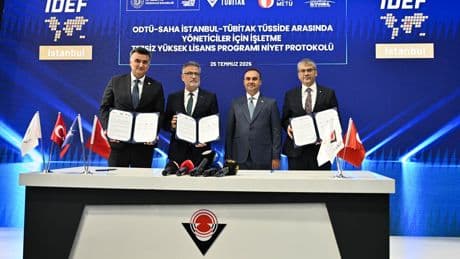 TÜBİTAK IDEF'te 8 anlaşma imzaladı