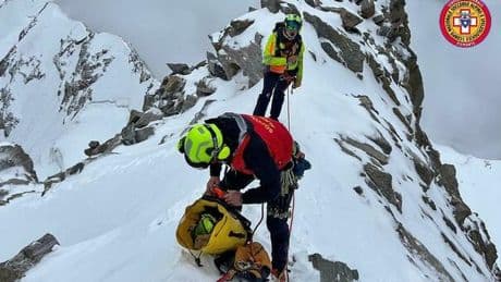 Incidente sul Castore, ??morti due alpinisti italiani (un uomo e una donna) al Monte Rosa