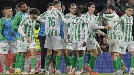 El Betis, con seis bajas ante el Atlético