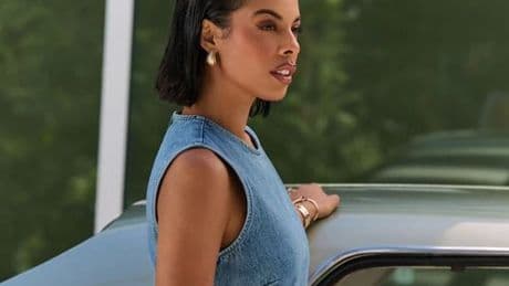 Rochelle Humes' new denim dress from Next has shoppers swooning on social media