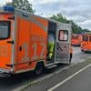 Acht Schulkinder und eine Frau verletzt: Verkehrsunfall mit Linienbus in Berlin-Spandau