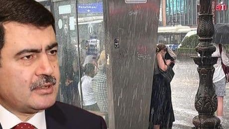 Ankara'da sağanak su taşkınlarına sebep oldu! Vali Şahin'den açıklama