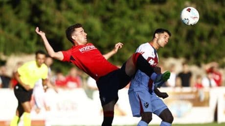 0-2: El Huesca sorprende a un Osasuna espeso