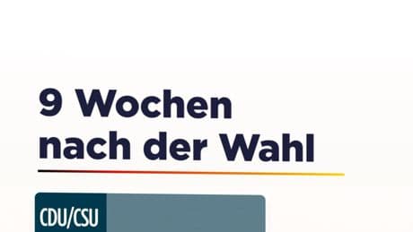 Sonntagsfrage - Eine Partei kann richtig feiern