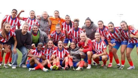 El Atleti Femenino, a punto de cerrar su pase a la Champions
