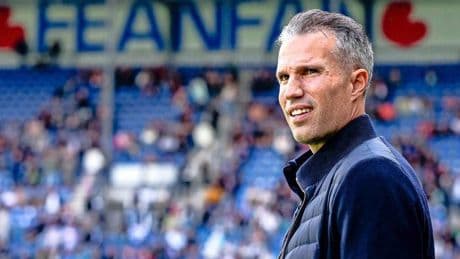 Heerenveen viert Fries feestje bij terugkeer Robin van Persie met Feyenoord