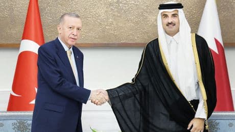 Erdoğan’dan Katar’a destek