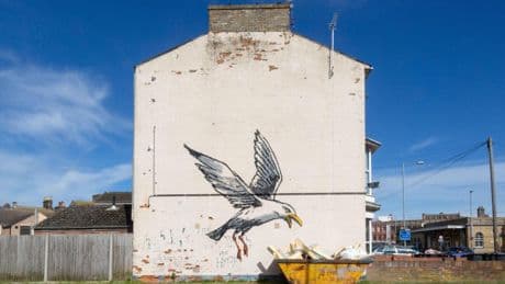 We woke up with a Banksy mural on our house… it’s cost us over £400k and cursed our lives – he’s an uncaring a******e