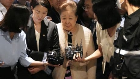 South Korea's Unification Church leader appears in probe into alleged bribery of ex-first lady