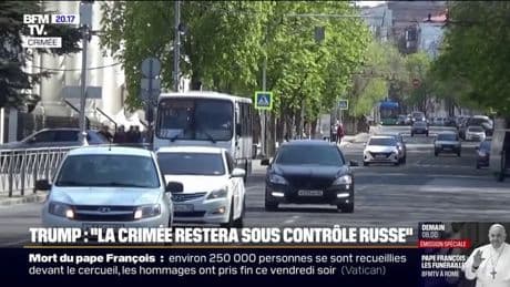 Dans une interview au Time, Donald Trump affirme que "la Crimée restera sous contrôle russe"