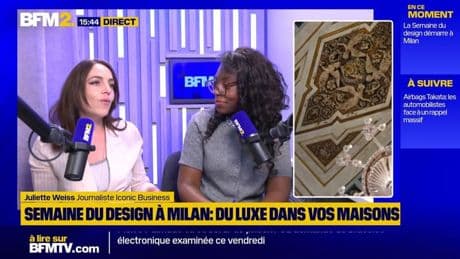 Semaine du design à Milan: du luxe dans vos maisons