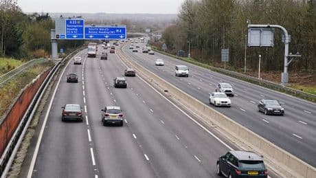 M4 car fire brings Bank Holiday traffic chaos as road closed