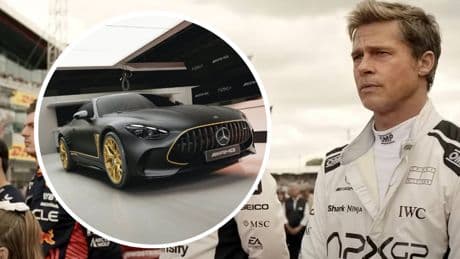 Atención coleccionistas: Mercedes lanza 52 unidades exclusivas del AMG GT inspiradas en la nueva película 'F1' de Bratt Pitt y Javier Bardem